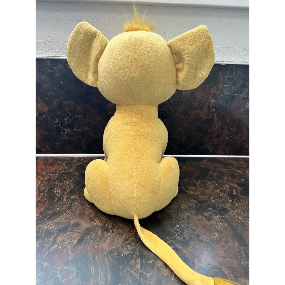 Disney The Lion King Movie Sitting Simba Cub 14" Plush Stuffed Animal Toy‎ EUC - Picture 5 of 5